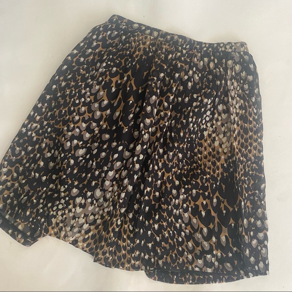 Silk Trina Turk Full Skirt Sz 2 - Picture 2 of 6